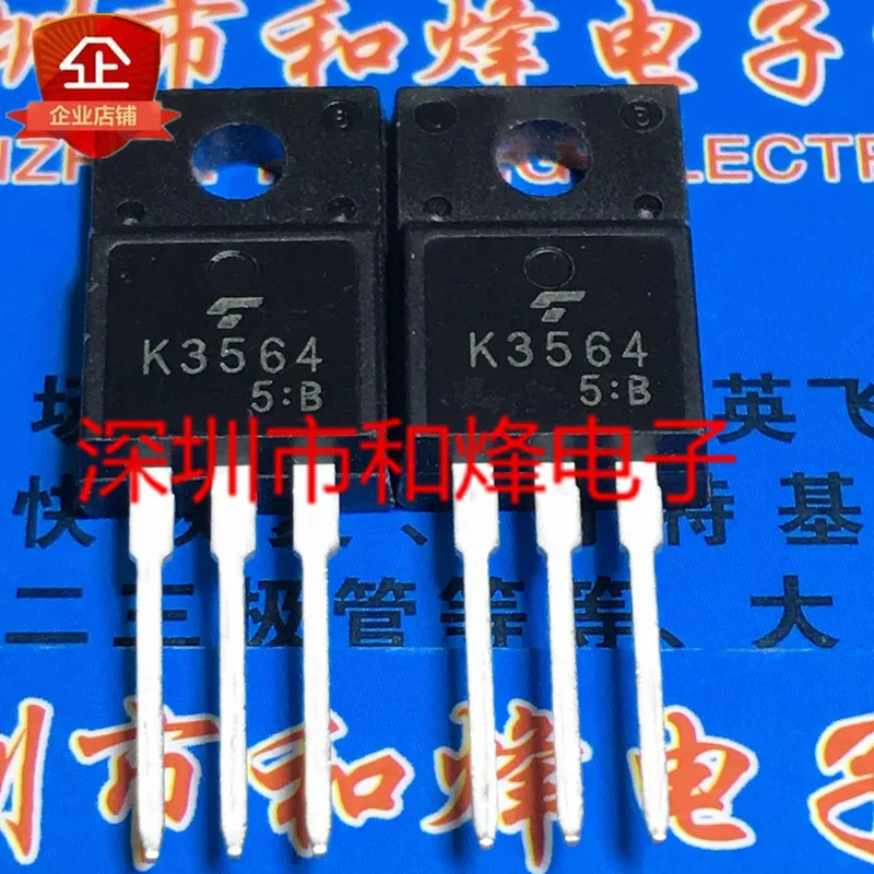 

Оригинал 2шт/K3564 2SK3564 TO-220F 900V 3A
