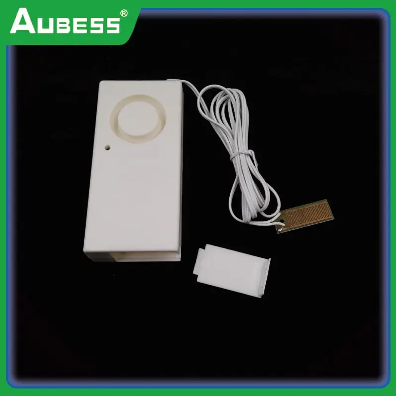 

Durable Water Leakage Alarm Detector Audible Alarm High Sensitivity Independent Detection Flood Alarm Durable Abs Portable