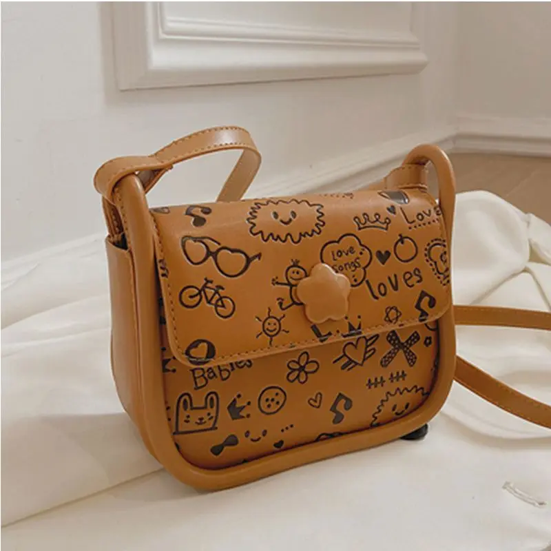 2022 Women's Fashion New Small Square Bag Simple Sweet All-match Messenger Bag Storage Handbag