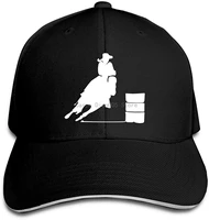 mens and womens baseball cap horse riding 1 1 cotton flat hat adjustable casual sports fan caps black