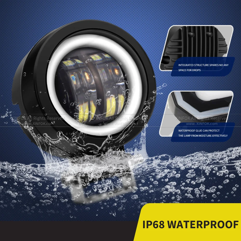 Светодиодсветильник панель 4x4 внедорожник для грузовика Авто 12 в 24