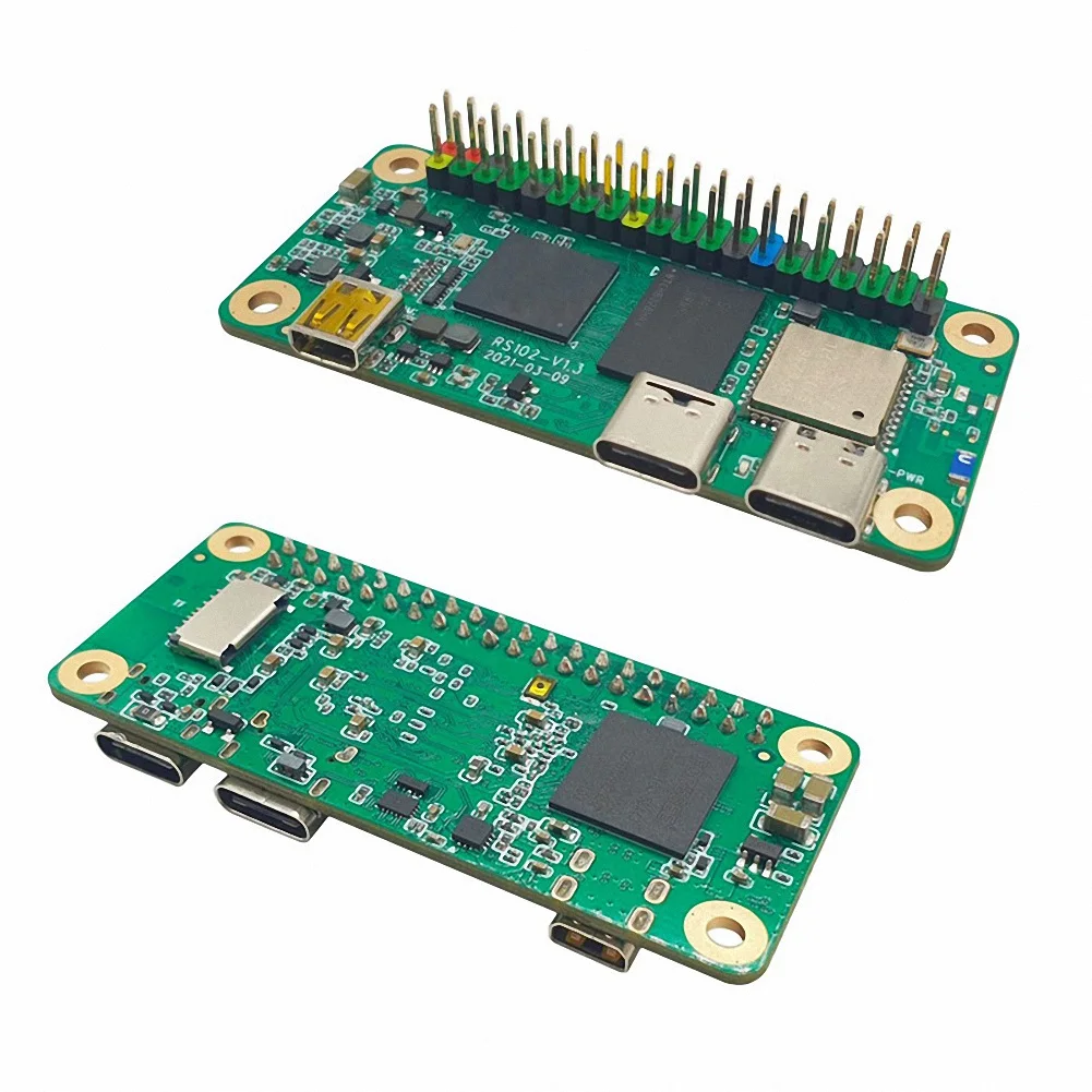 

Radxa Zero Amlogic S905Y2 Quad Cortex A53 1GB LPDDR4 RAM+0 EMMC WIFI4/BLE4 Development Board for Raspberry Pi Zero