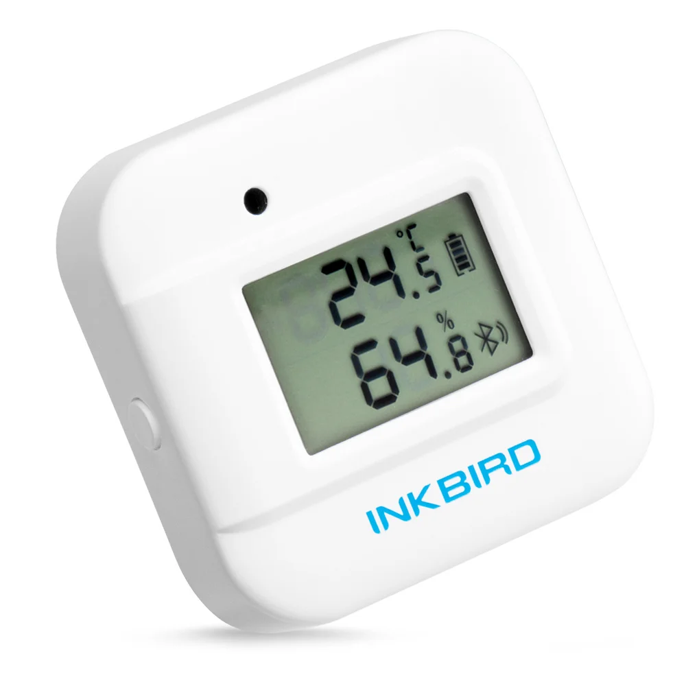 

INKBIRD Wireless Temperature and Humidity Monitor Thermometer & Hygrometer IBS-TH2 Plus with Waterproof External Probe For Home