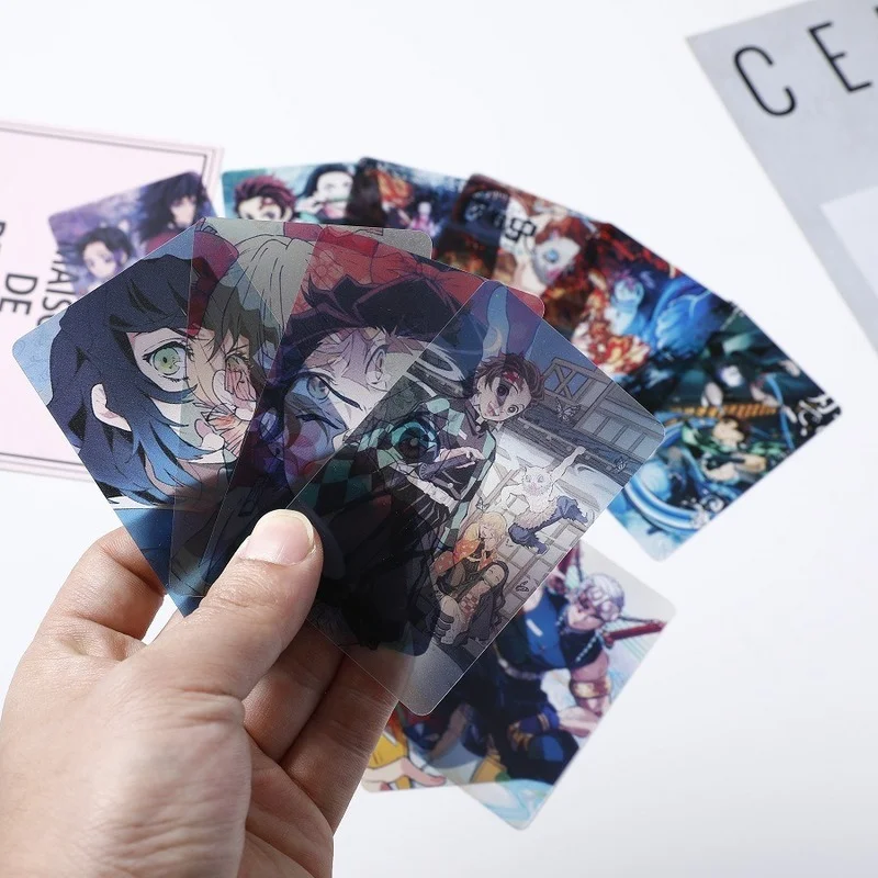 12 шт./комплект прозрачные фото-карты из ПВХ | Коллекционные игральные карты