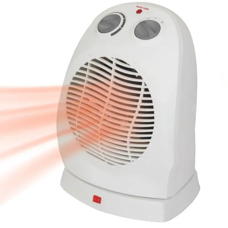 

Fan Heaters Portable 1000W/2000W Electric Heater Thermal Electric Heaters With Adjustable Thermostat And Overheat Protection For