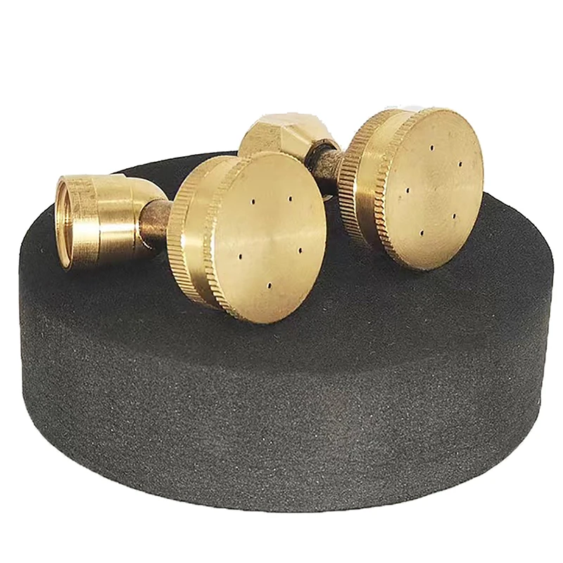 

1PC Garden Sprinkler Head Adjustable 5 Hole Brass Sprayer Nozzle M14 Atomizing Spray Hose Fitting Agricultural Irrigation