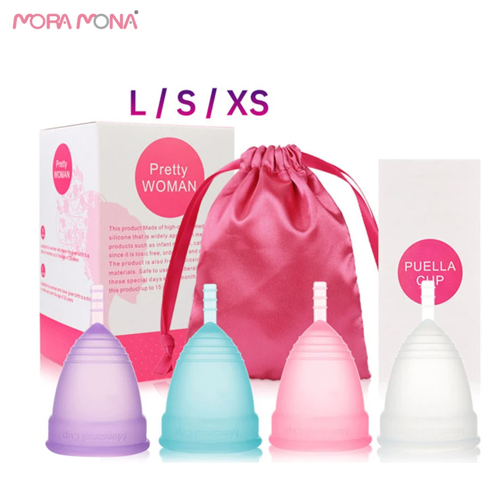 

1 шт., Женская менструальная чаша из медицинского силикона