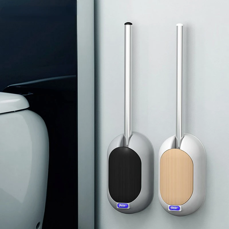 

Скраб для туалета из нержавеющей стали, креативная настенная щетка для чистки, бытовые товары для мытья ванны, аксессуары для ванной комнат...