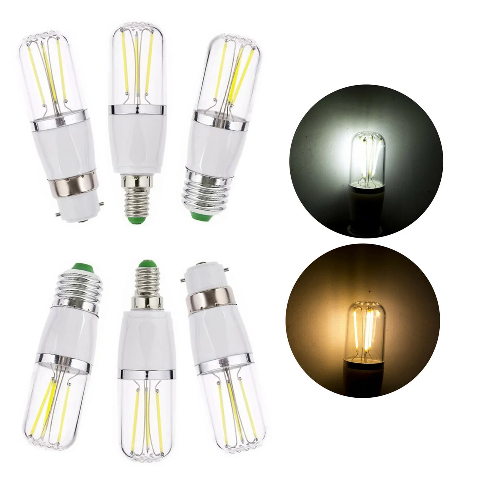 10 шт. Димируемые COB LED лампы Elbulbo E27 3Вт/4Вт/6Вт