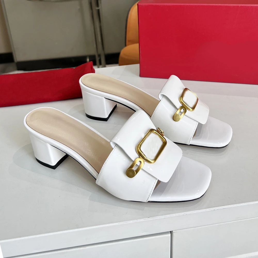 Женские босоножки на плоской подошве повседневные сандалии с квадратным носком