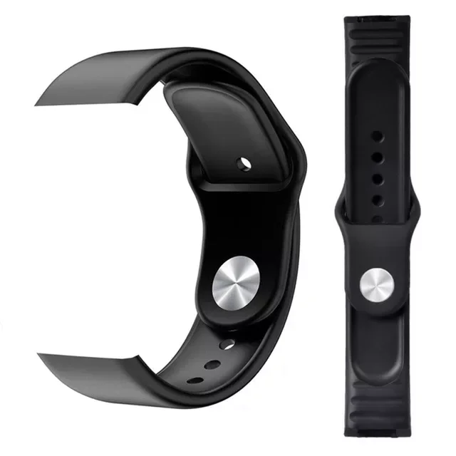 

Ремешок сменный для Y68 D20, мягкий браслет из ТПУ для наручных часов, аксессуары для смарт-часов, Черный Розовый Белый