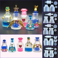 diy perfume bottle mana potion shape molds magic bottle tools diy handcraft flask shape resin mold epoxy silicone tools for gift