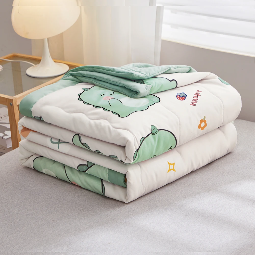 

Summer Ice Cool Thin Quilt Comforter Soft Air conditioning Quilt/Duvet/Blanket Bed duvets 150 single bed quilt