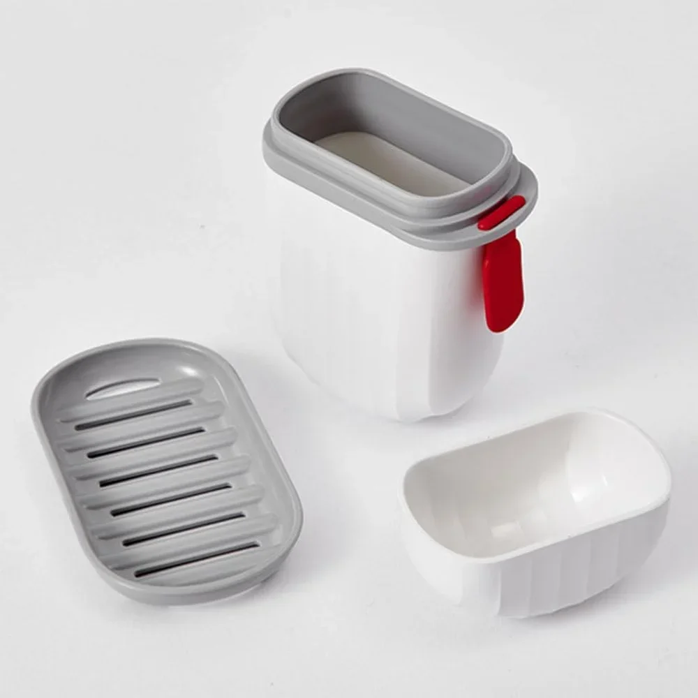 портативная коробка для мыла органайзер контейнер хранения с крышкой предметы