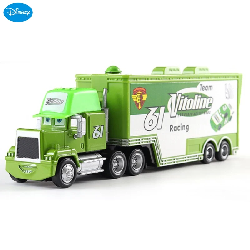 

Disney Pixar машина 3, фургон, Молния Маккуин, Джексон, шторм, Майк, дядюшка, Инженерная модель автомобиля, литые модели, подарок на день рождения ре...