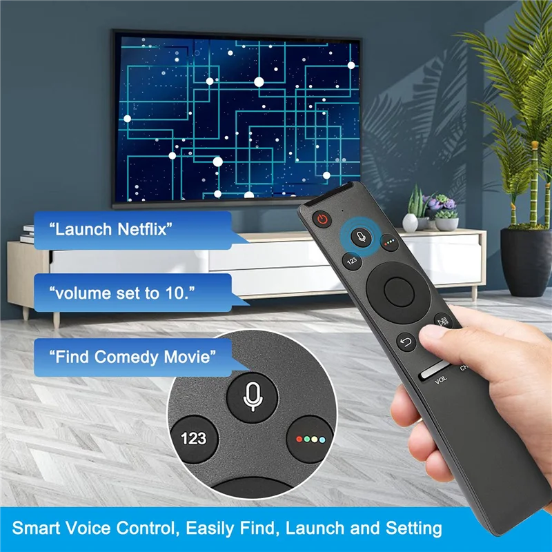 Замените BN59-01266A BN59-01265A Голосовой пульт для телевизора Samsung RMCSPM1AP1 4K UHD UN49MU6300F