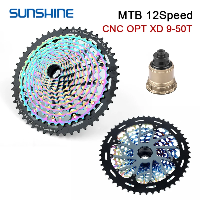 SUNSHINE MTB велосипед CNC XD кассета 11 12 Скоростей K7 12V/11V горный велосипедный маховик