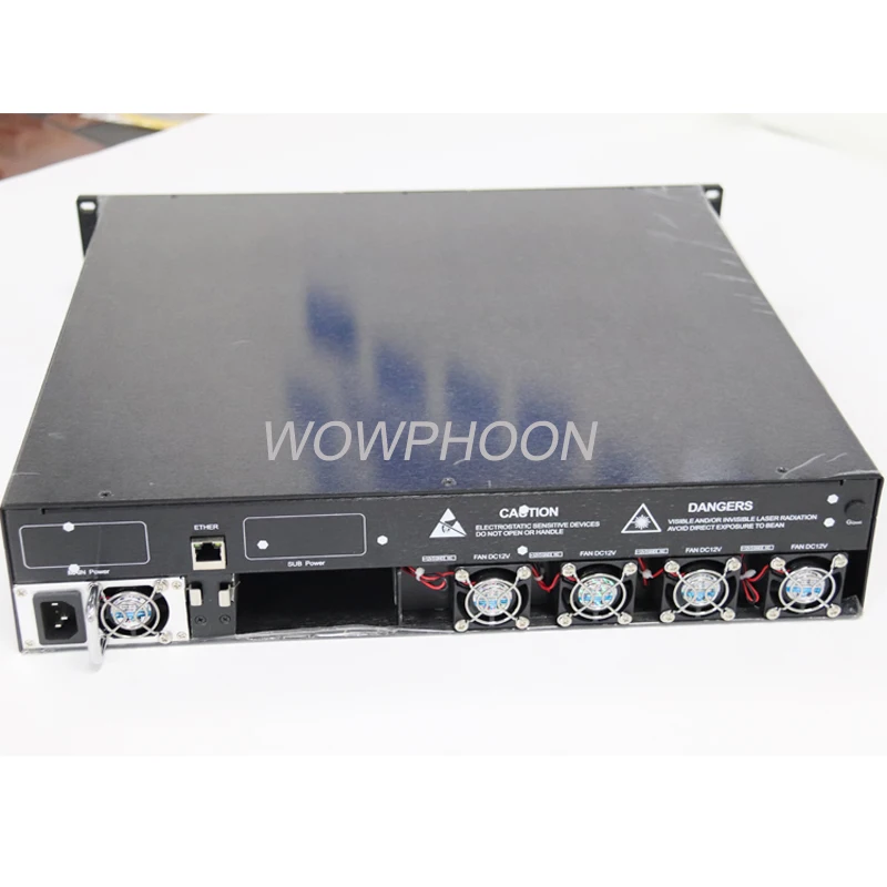 2U EDFA 16 Port 19dBm 22dBm 23dBm CATV WDM EDFA Optical Fiber Amplifier