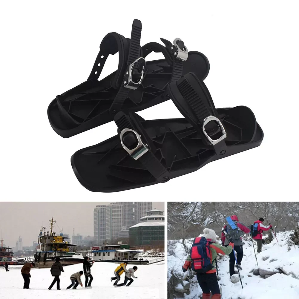 Ski Skates Snow Shoes Mini Ski Skates for Snow The Short Skiboard Snowblades VIP Drop Shipping