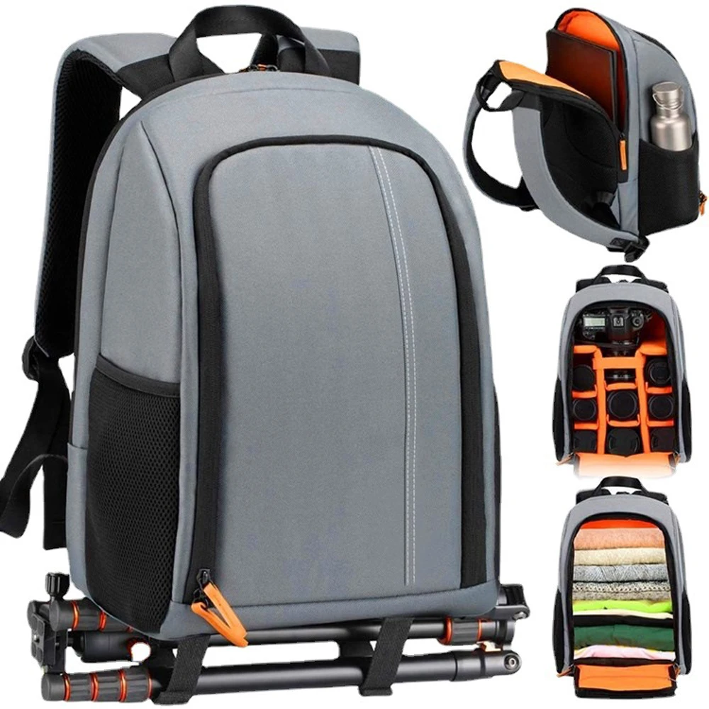 

Outdoor Portable Waterproof Backpack Large Capacity Video Digital DSLR Camera Bag for Nikon Canon Sony Len Tripod Travel Bag