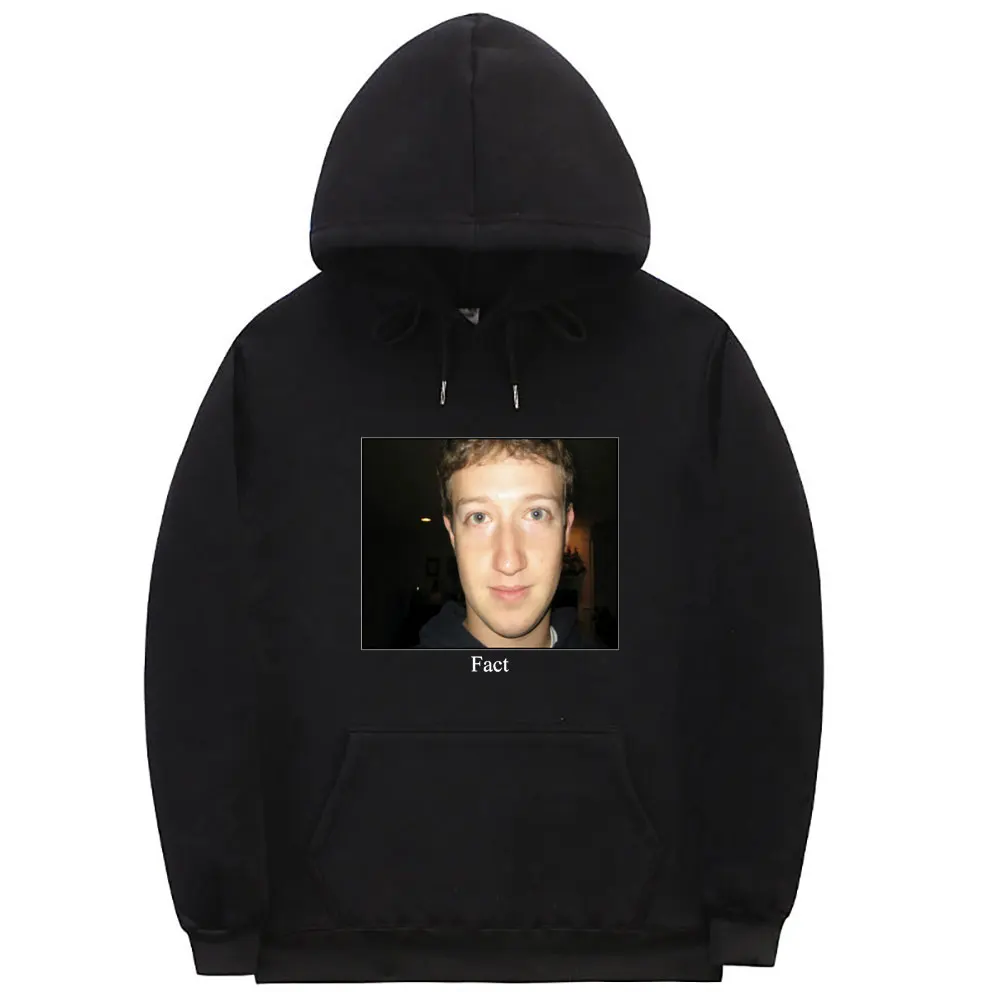 Новинка забавная толстовка с надписью Mark Zuckerberg Meme Essential Oh My Youre Little Baka модная