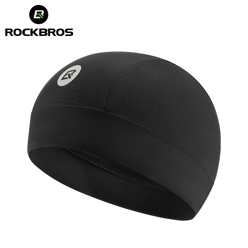 

ROCKBROS Sunscreen Bicycle Caps Helmet Liner Outdoor Breathable Brimless Caps Quick-Dry Anti-UV Motorcycle Hat Riding Unisex Cap