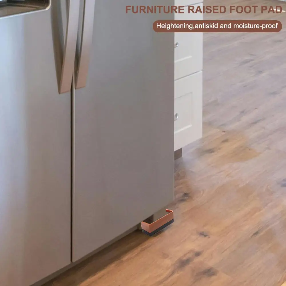 Adjustable Furniture Foot Pad Desk Lifts Anti-slip Bed Riser Wide Application Floor Protection Table Chair Support