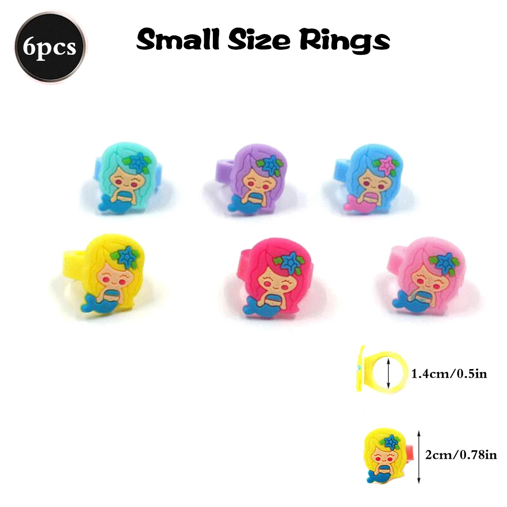 

Комплект колец с русалкой EsenTroye