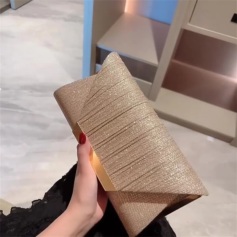 

Женская Изысканная вечерняя сумка, женская элегантная дизайнерская вечерняя сумка на плечо с цепочкой для коктейлей