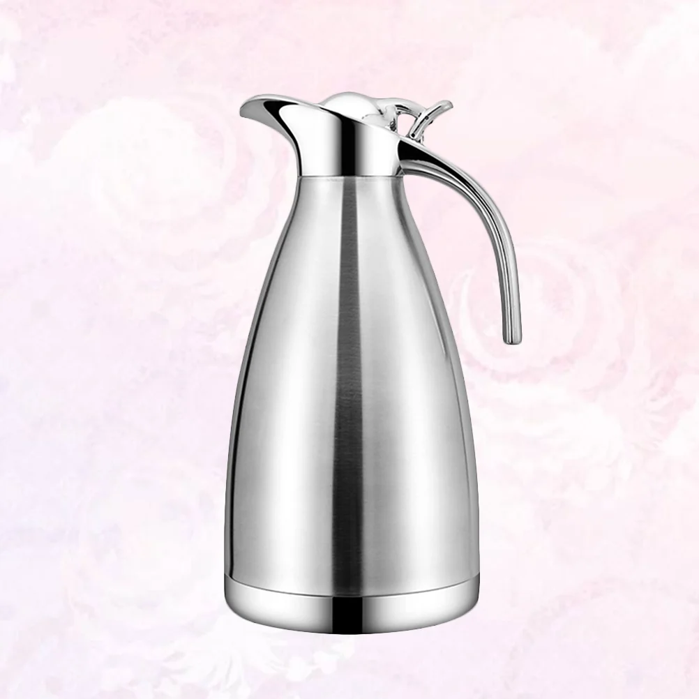 

Water Bottle Thermal Insulated Coffee Kettle Stainless Pot Steel Vacuum Cold Beverage Camping Tea Travel Retention Heat