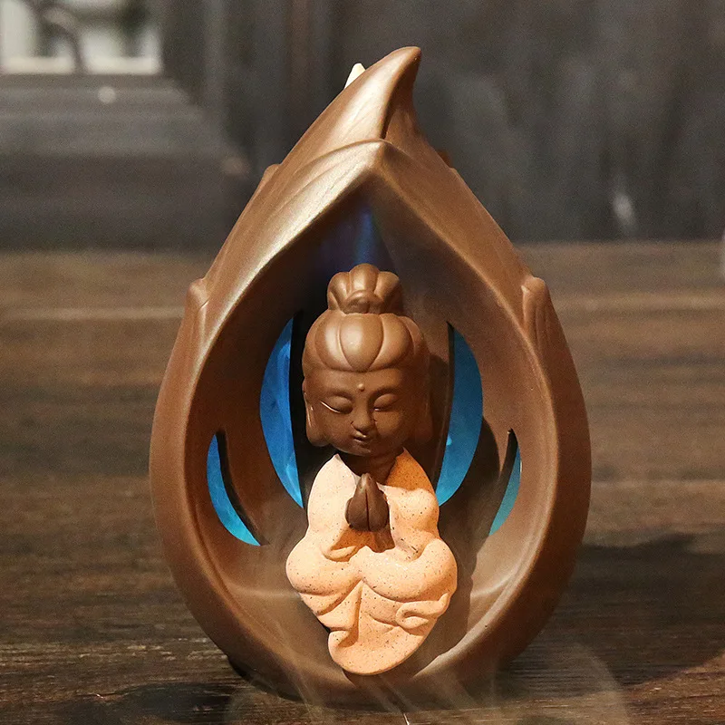 

Smoke Waterfall Incense Holder Home Decoration Censer Burners Reflux Stand Sticks Decor Decoraction Flow Maker Backflow Products