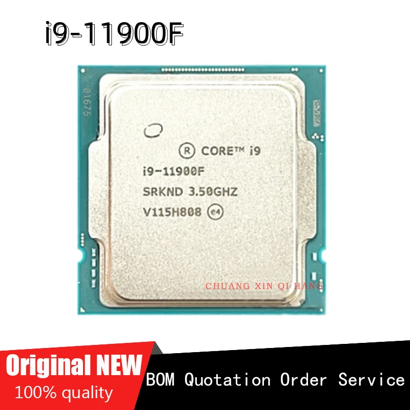 

FOR Core i9-11900F I9 11900F SRKNK 2.5GHz 8Core 16Thread 16MB 65W LGA1200 i9 11900F CPU Processor