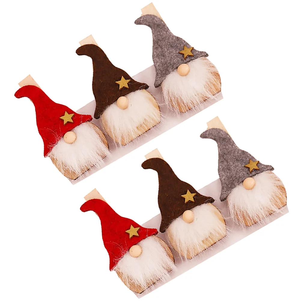 

Portable Exquisite Practical Santa Clause Clips Christmas Clips Clips