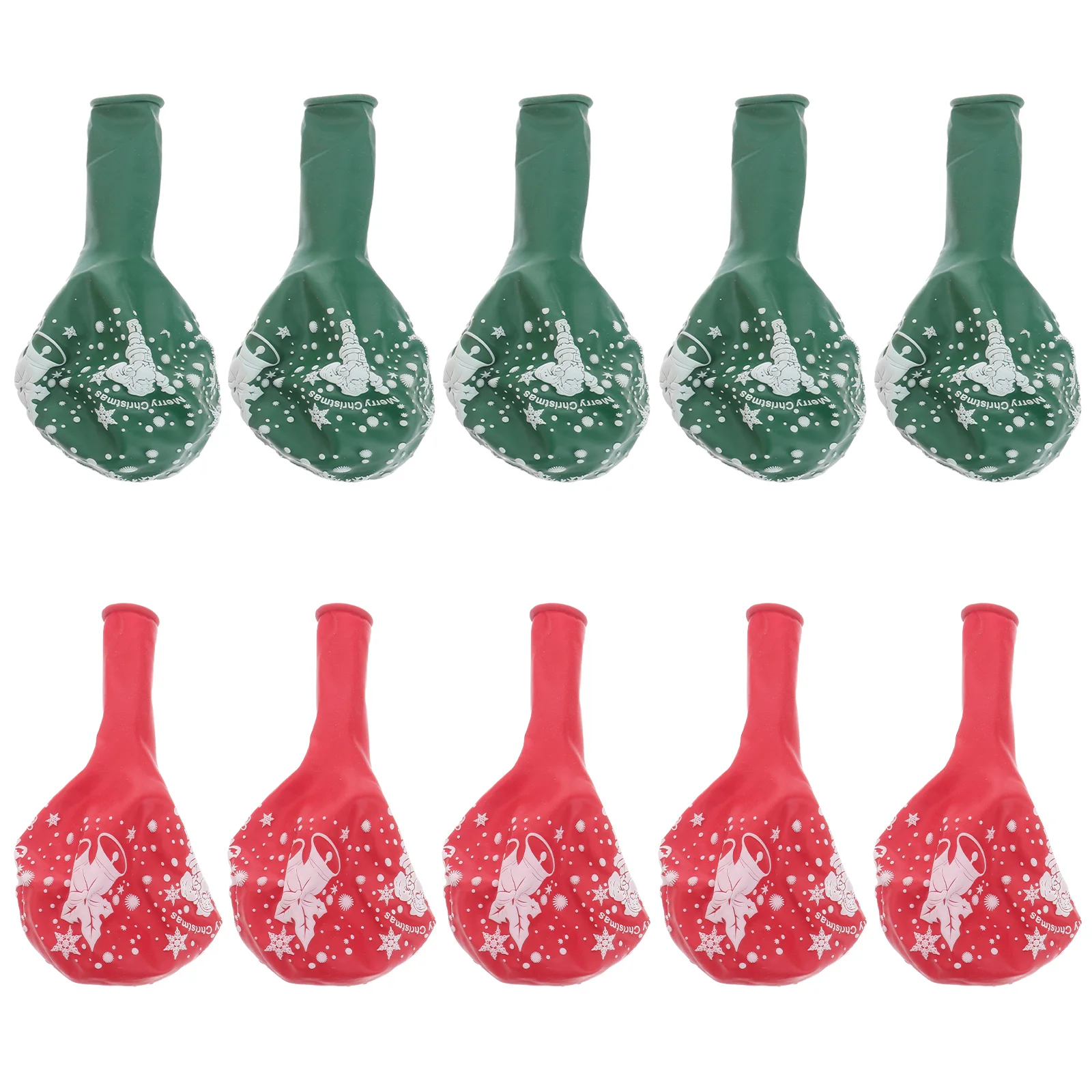 

100pcs Christmas Balloons Merry 12 inch Decorative Balloon Photo Props for Birthday Engagement Wedding