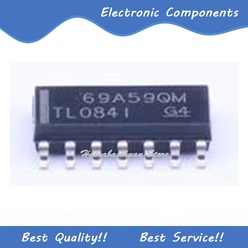 

10 Pcs/Lot TL084IDR SOIC14 New and Original In Stock