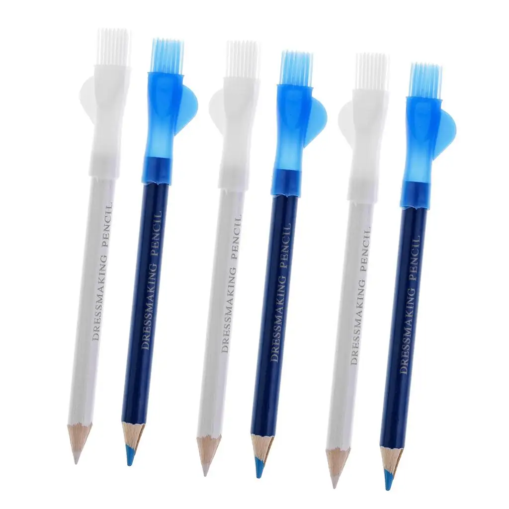 4 шт. сине-белая маркировочная ручка портновский мел для ткани кожаная маркировка