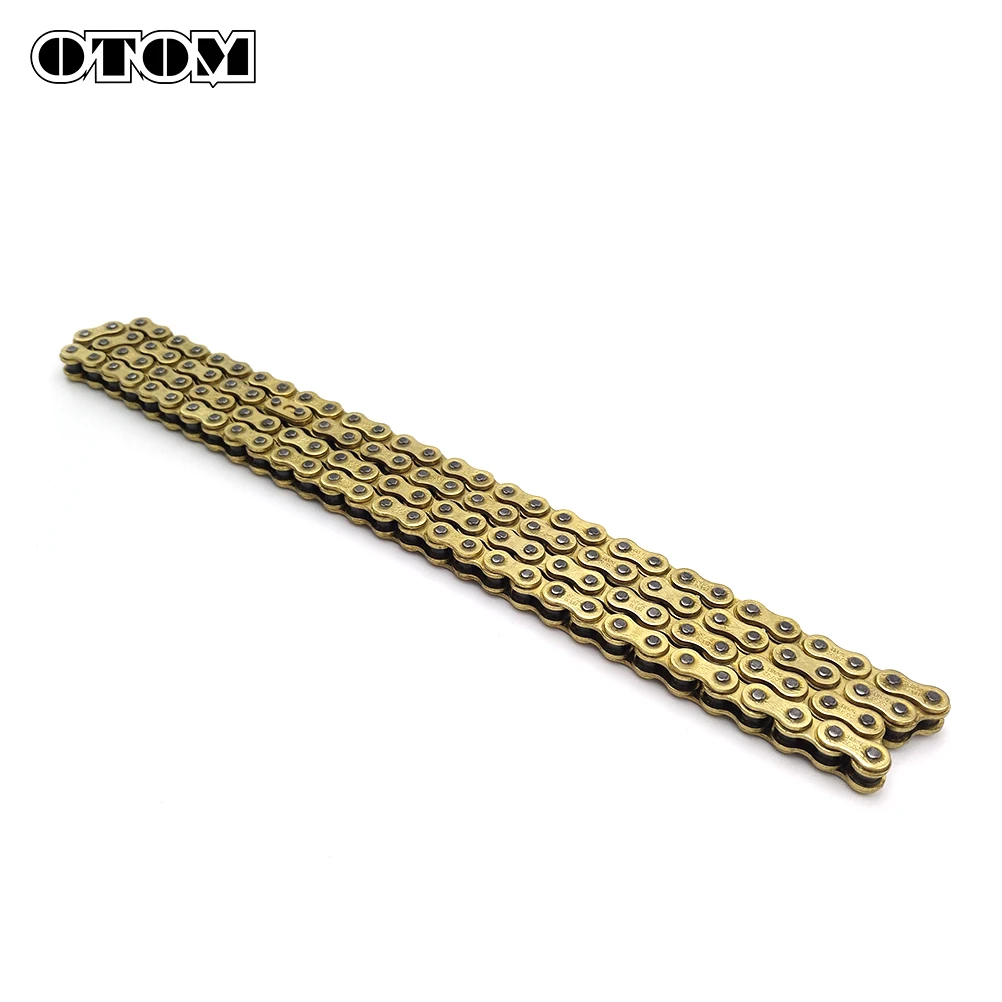 

OTOM Universal Motorcycle 520 Chain 108L/110L/120L Links Sprocket Drive Chain Sets For Dirt Pit Bike Motocross ATV UTV Parts