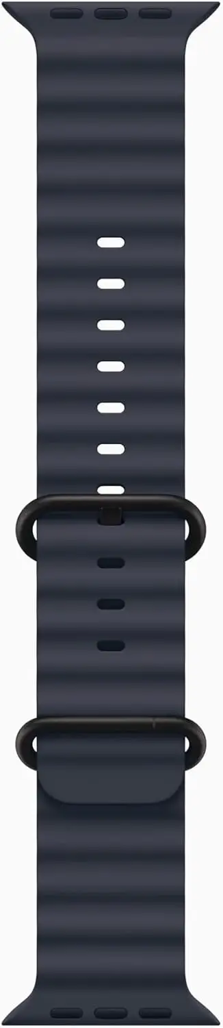 Фото Apple Watch Ultra 2 (GPS + сотовый, 49 мм) — черный титановый корпус с ремешком Black Ocean (версия для США) №4