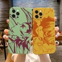 kamado nezuko kimetsu no yaiba demon slayer tpu soft phone cover case for iphone 6 7 8 plus x xs 12 13 11 pro max funda coque