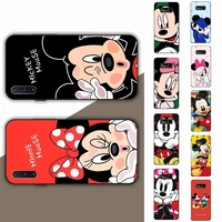 bandai cute mickey mouse phone case for samsung note 5 7 8 9 10 20 pro plus lite ultra a21 12 72