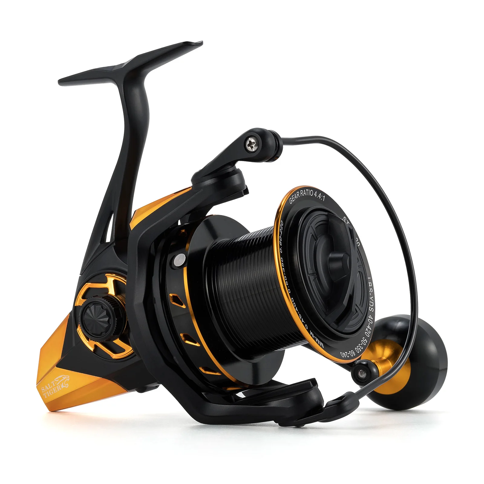 Fishing Reel 4.4:1 13 +1BB Spinning Reel Max Drag 23kg Full 