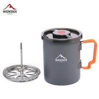 widesea camping coffee pot cup tourist tableware picnic utensils outdoor kitchen equipment travel cooking set cookware hiking