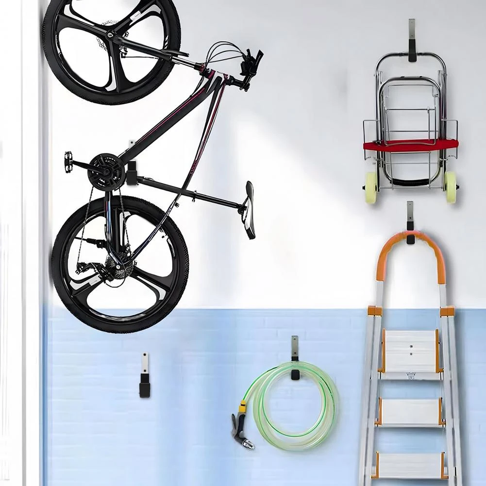 

1PC Wall Hanger Heavy Steel Garage Hook Utility Hook Of Garage Storage Hook In Garden Hose Women's Bag Towel Rack