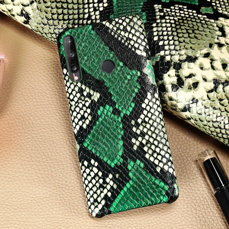 

Luxury python pattern Phone Case For huawei Y5 Y7 Y6 Prime 2018 Y9 Prime Y7 Y6 2019 Y6S Back Cover cases For huawei Enjoy 10s 9s