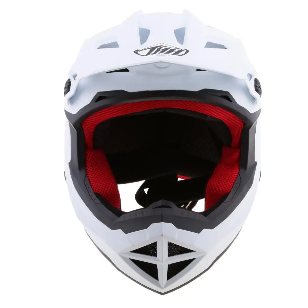 

White Motorcycle Motorbike Bike Cycling Full Face CE Approved