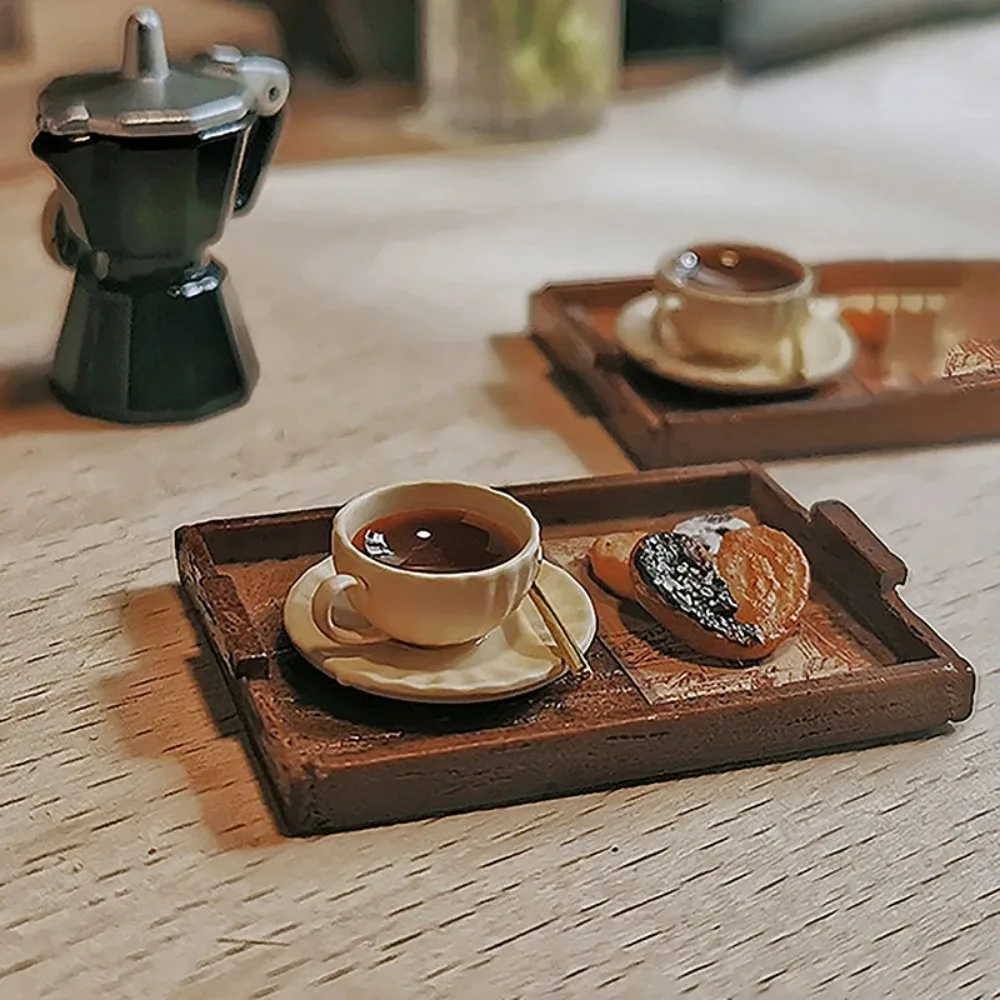 Симпатичная мини-модель кофейной чашки в масштабе OB11 для напитков красочное яйцо