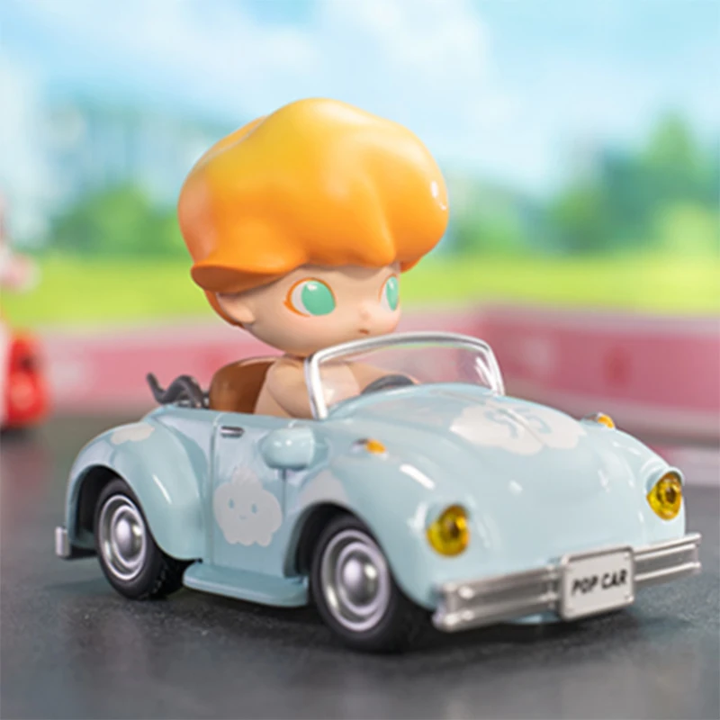 Popmart POPOCAR супер трек серии глухая коробка игрушки Kawaii Аниме фигурки загадки