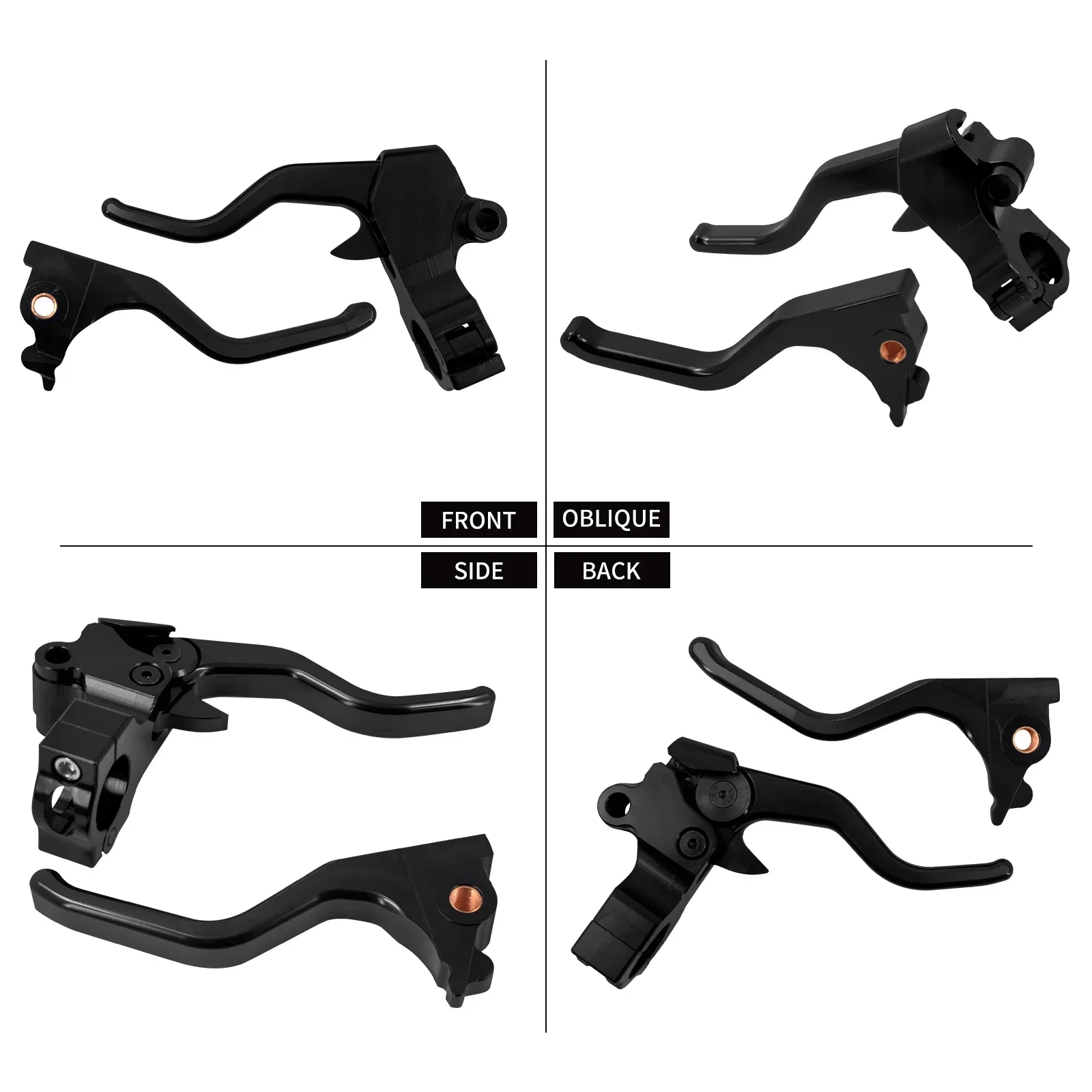 Мотоциклетные короткие рычаги тормозной муфты 1 дюйм 25 мм руля для Harley Sportster XL 883