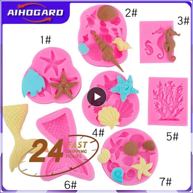 

Инструменты для выпечки тортов, форма для морской лошади, силиконовый инструмент для украшения, посуда для выпечки