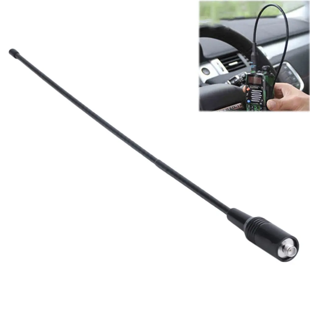 

NA-771 SMA-Female Dual Wide Band Aerial Frequency 144/430Mhz 10Watts 2.15db/ 3.0db Aerial For Hanheld Radio